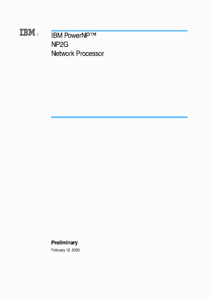 IBM32NP160EPXCAB133_7868810.PDF Datasheet