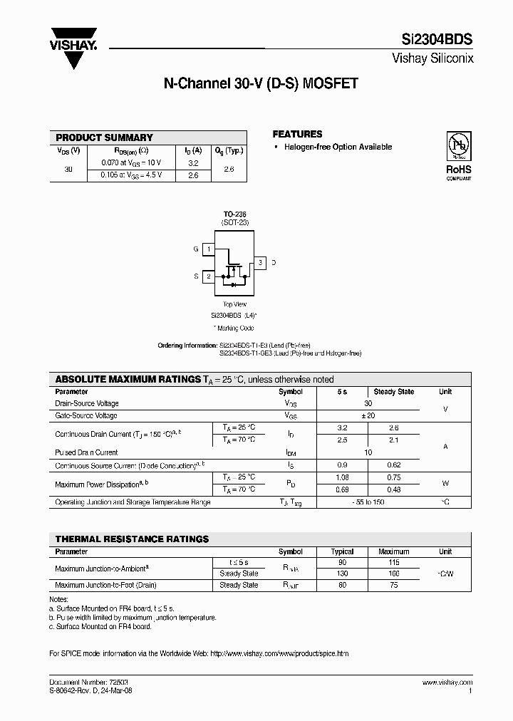 SI2304BDS08_7876922.PDF Datasheet