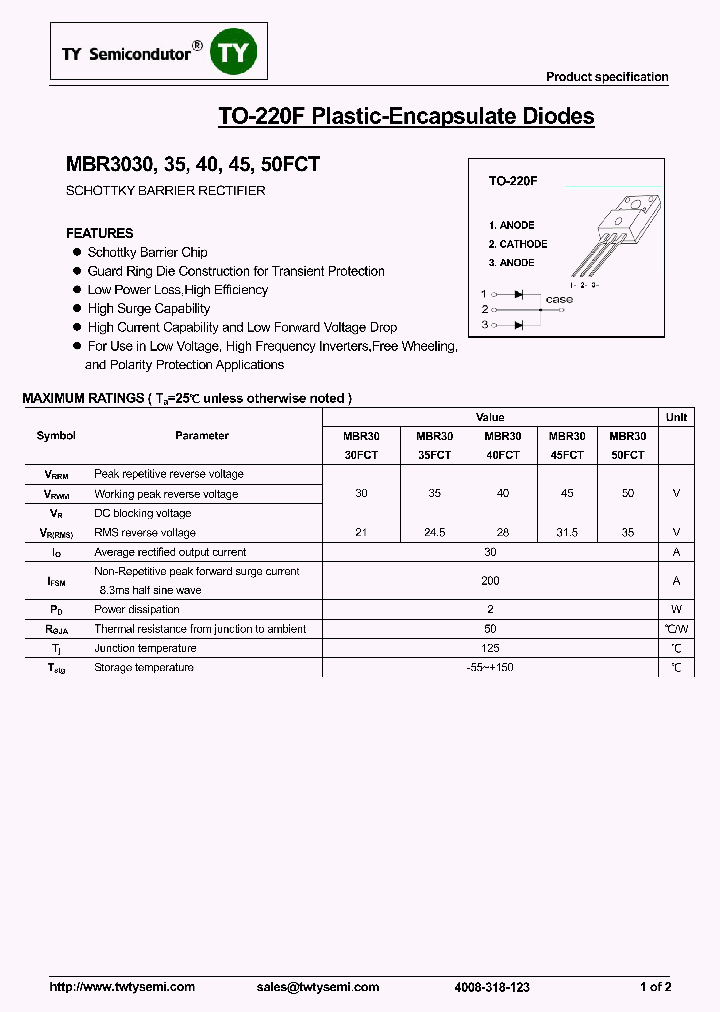 MBR3045FCT_7877083.PDF Datasheet