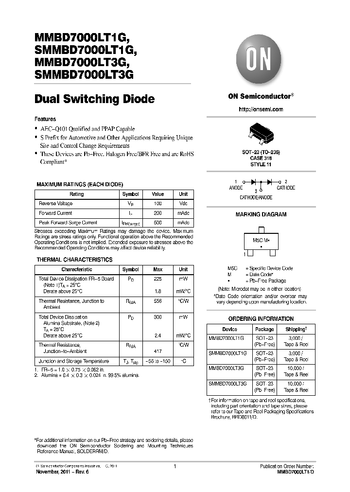 SMMBD7000LT1G_7877269.PDF Datasheet