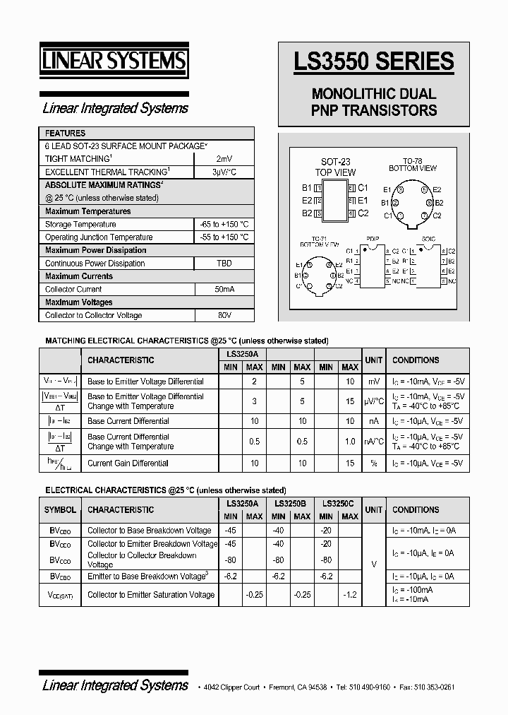 LS3550A-SOT-23_7875820.PDF Datasheet