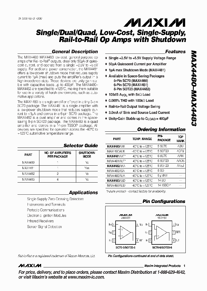 MAX4480AUK_7877262.PDF Datasheet