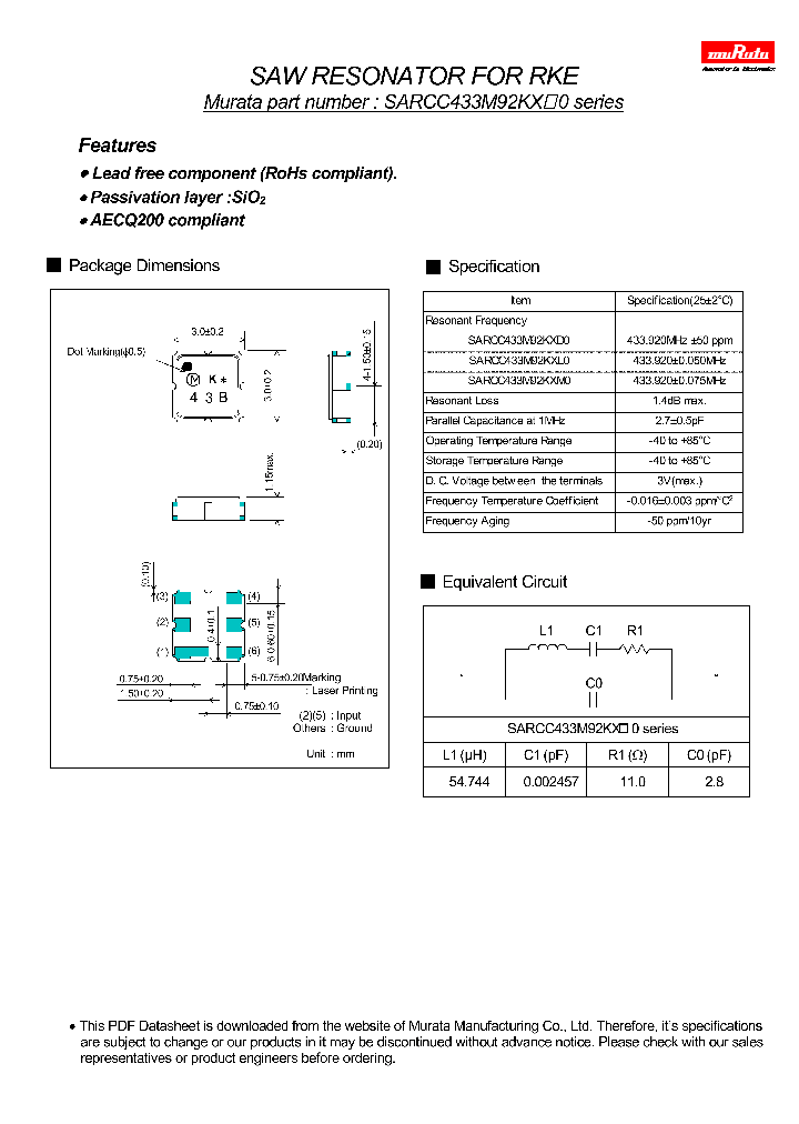 SARCC433M92KXL0_7870836.PDF Datasheet