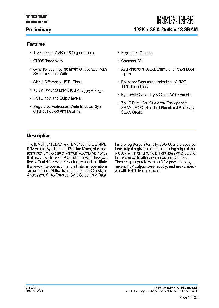 IBM041841QLAD-6_7871185.PDF Datasheet