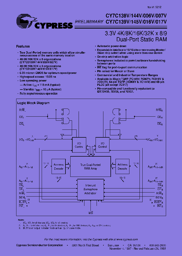 CY7C017V-25AC_7879337.PDF Datasheet