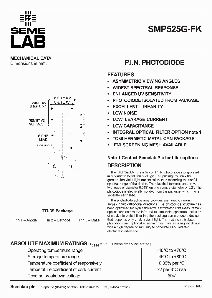 SMP525G-FK_7882437.PDF Datasheet