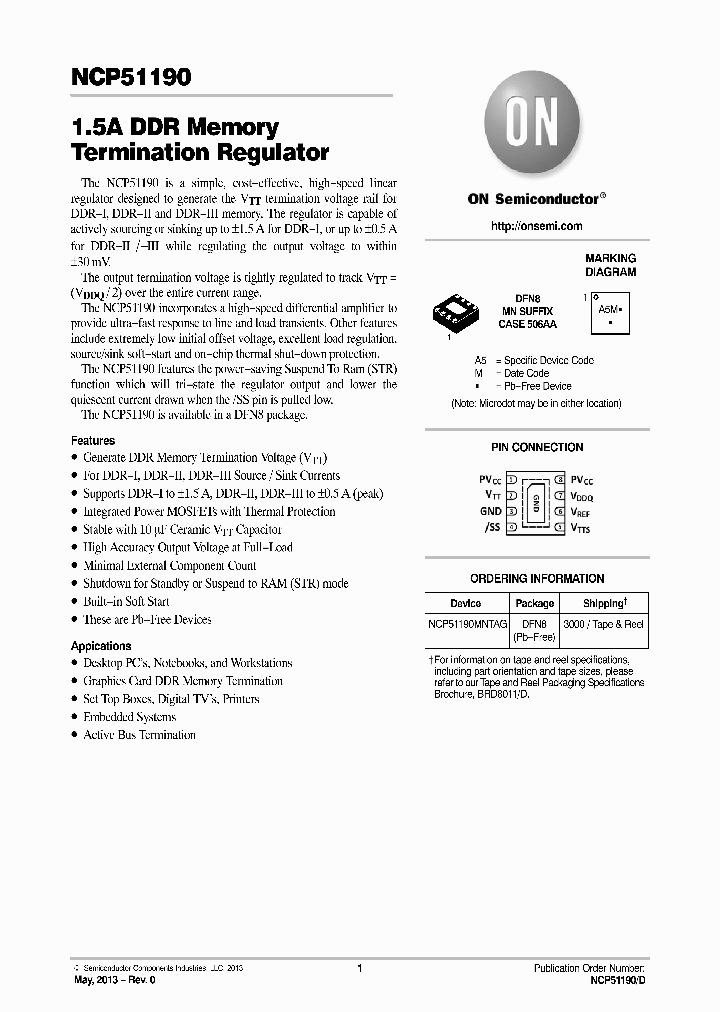 NCP51190_7882636.PDF Datasheet