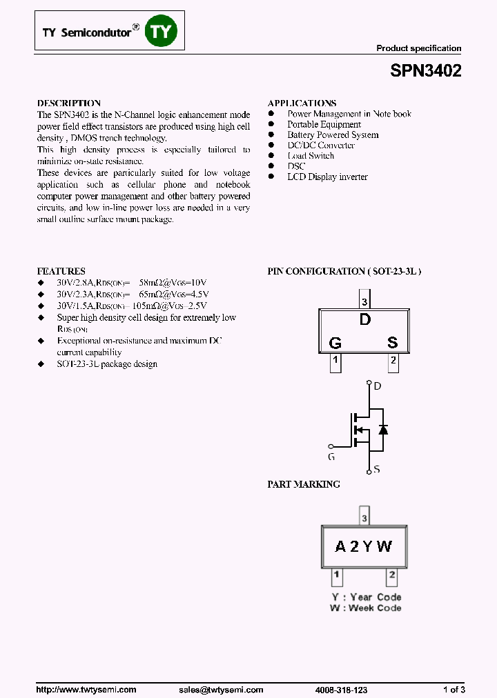 SPN3402S23RG_7882194.PDF Datasheet
