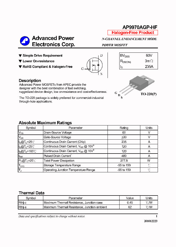 AP9970AGP-HF14_7883805.PDF Datasheet