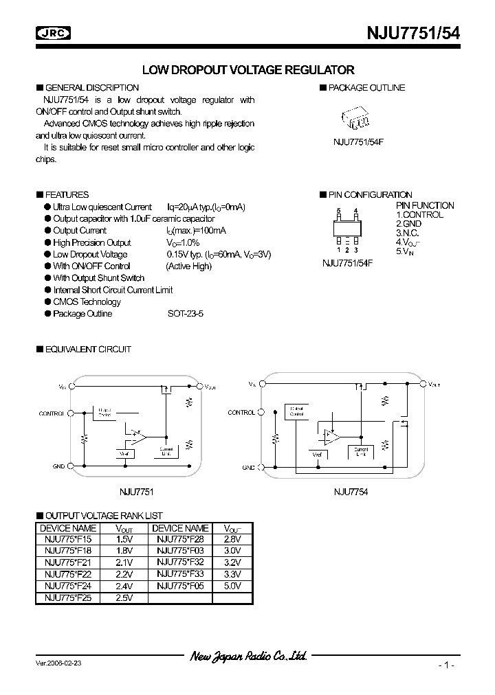 NJU7754F21_7886945.PDF Datasheet