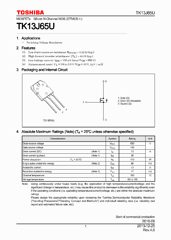 TK13J65U_7887064.PDF Datasheet