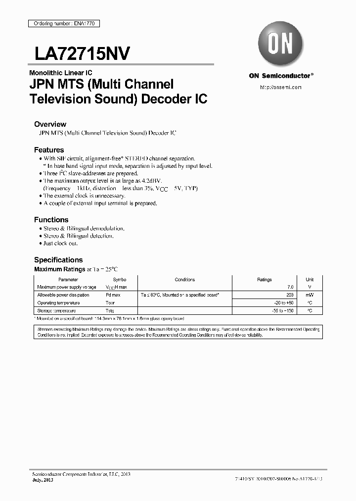 LA72715NV_7887198.PDF Datasheet