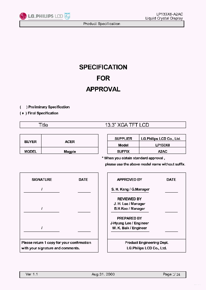 LP133X8-A2AC_7780155.PDF Datasheet