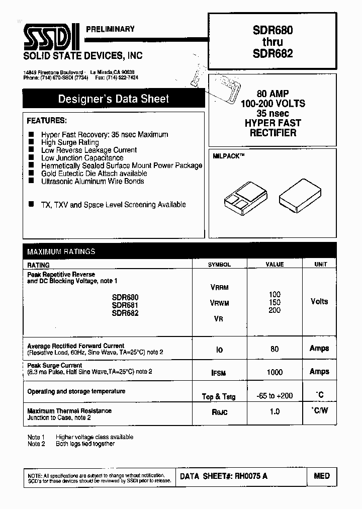 SDR682_7779382.PDF Datasheet