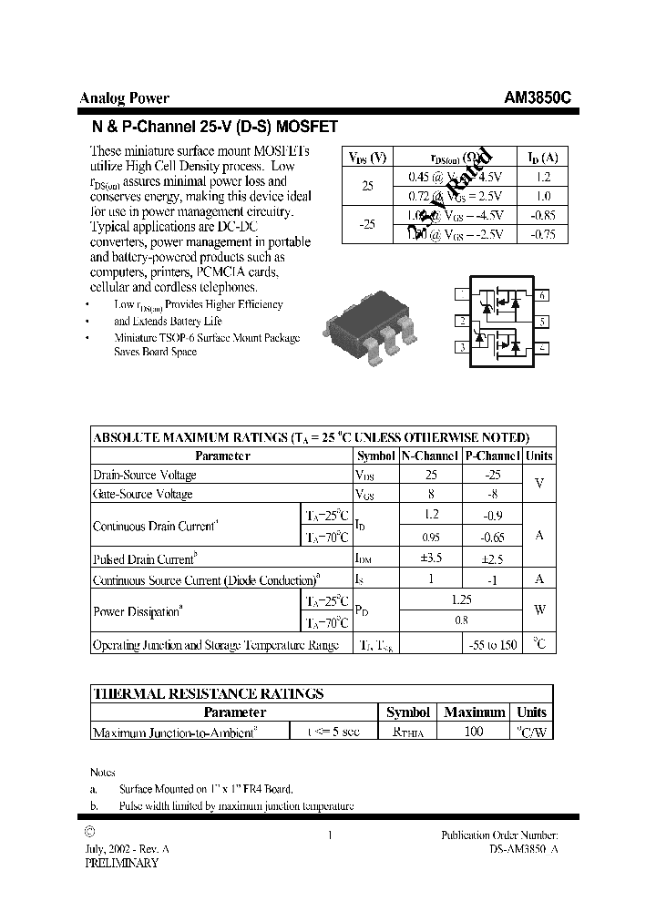 AM3850C_7888909.PDF Datasheet