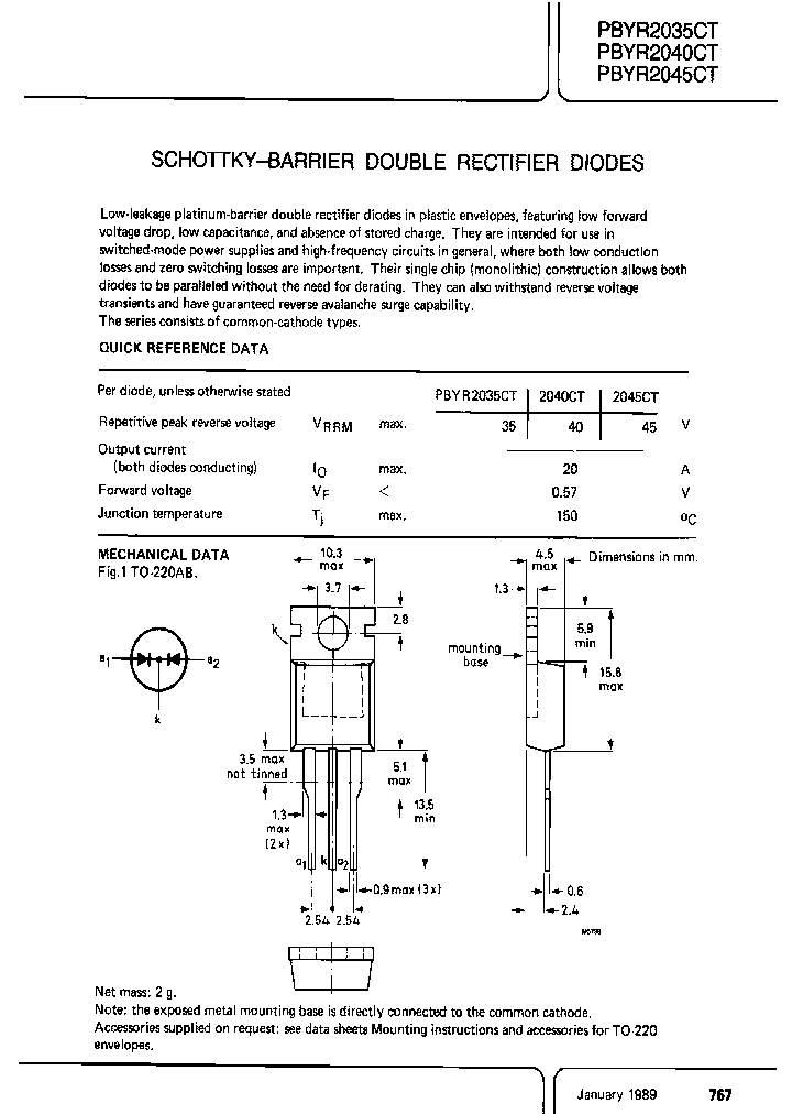 PBYR2040CT_7885309.PDF Datasheet