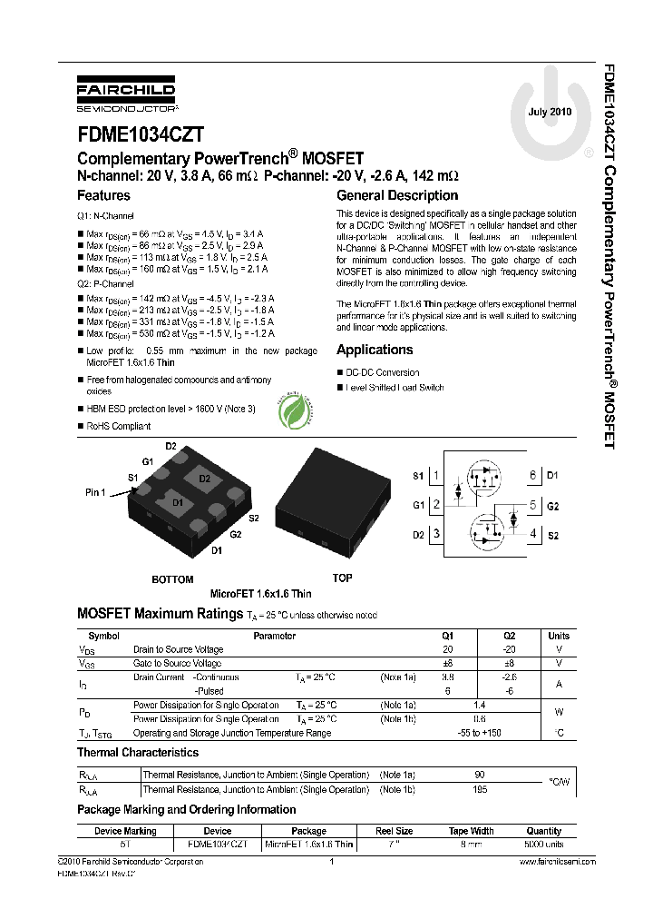FDME1034CZT_7889841.PDF Datasheet