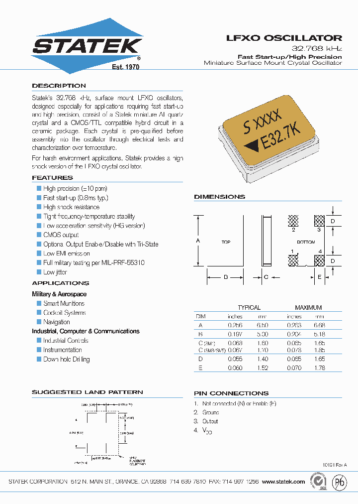 LFXO_7780472.PDF Datasheet