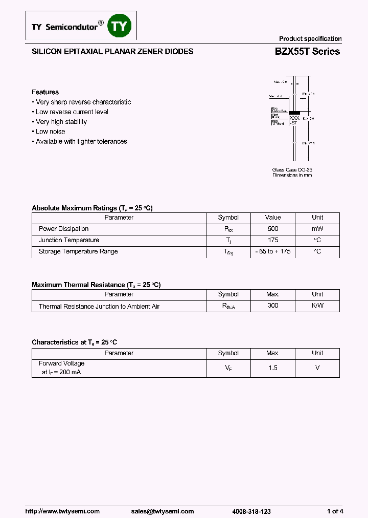BZX55T20_7890791.PDF Datasheet