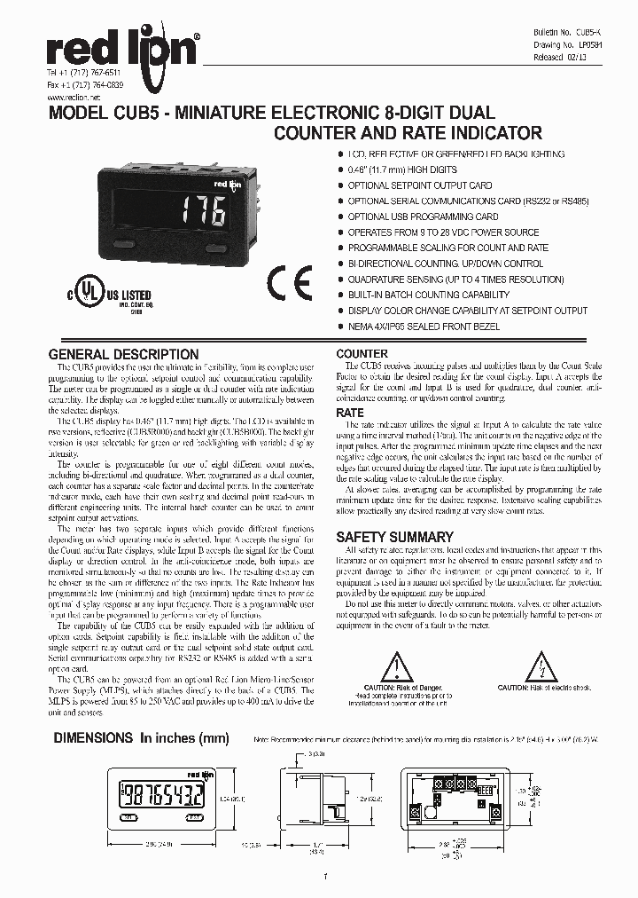 CUB5USB0_7782912.PDF Datasheet