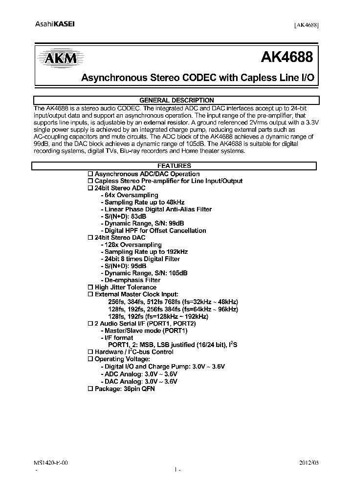 AK4688_7782977.PDF Datasheet