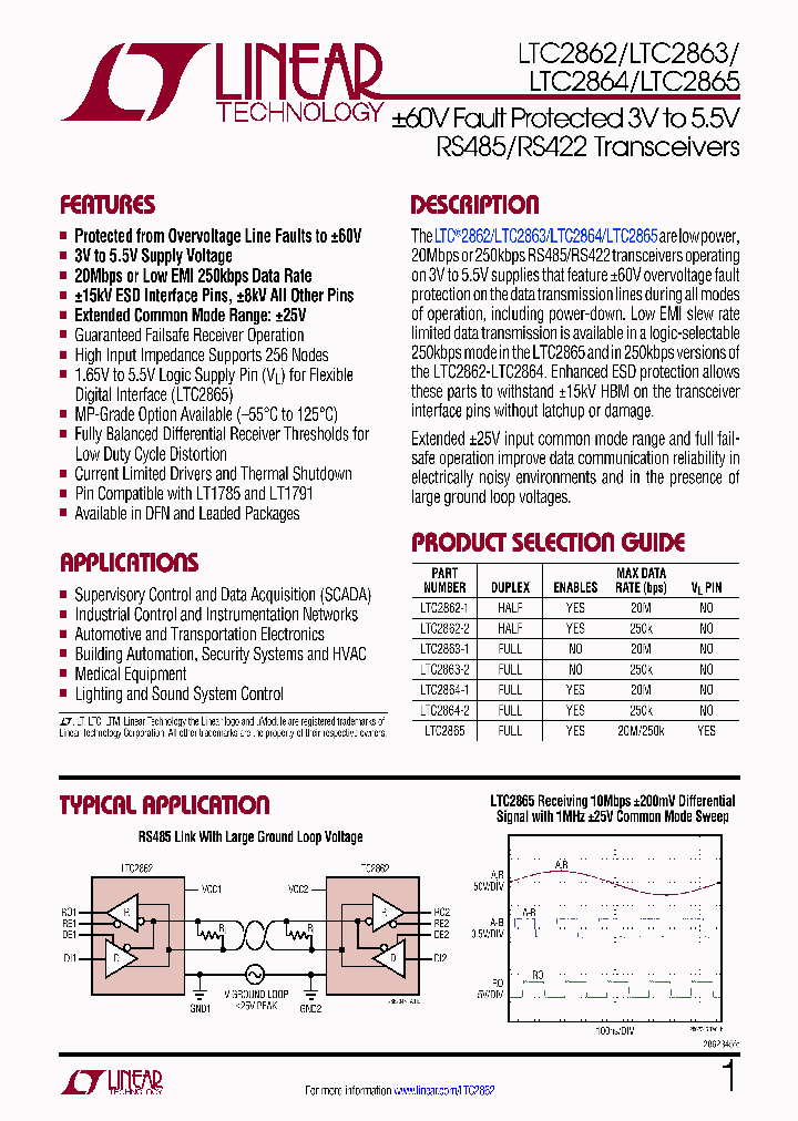 LTC2865_7893054.PDF Datasheet