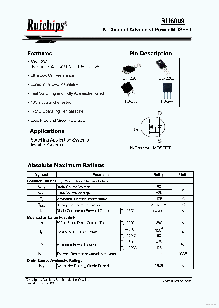 RU6099_7782278.PDF Datasheet