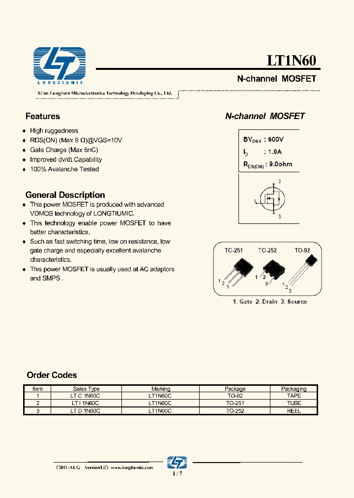 LT1N60_7781513.PDF Datasheet