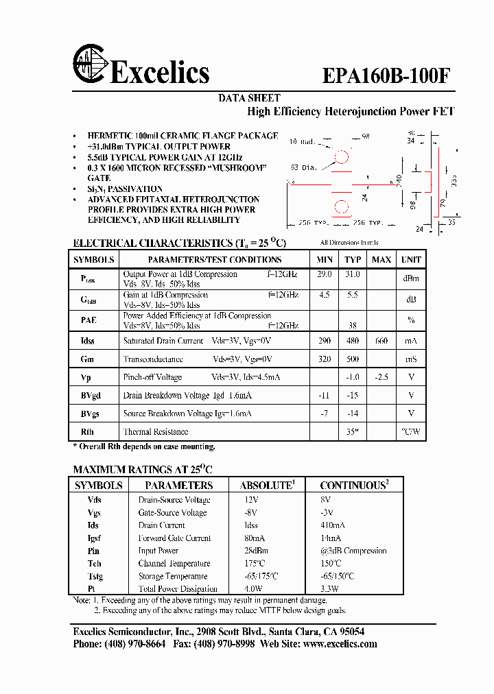 EPA160B-100F_7894670.PDF Datasheet