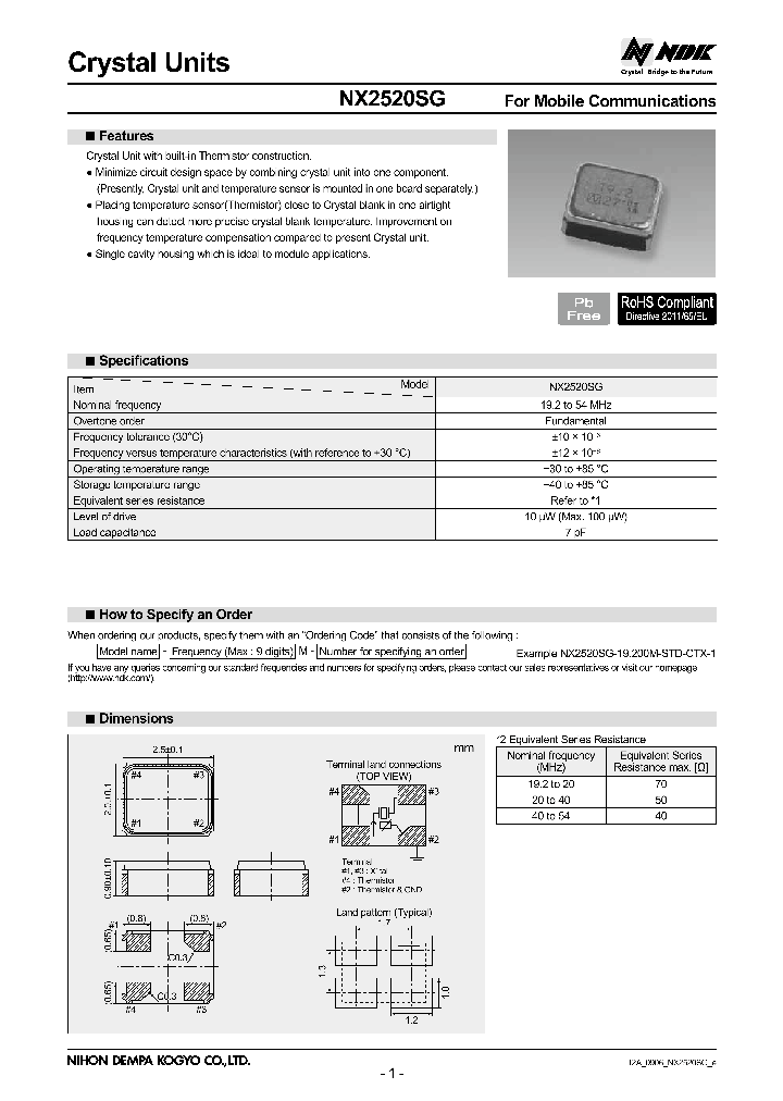 NX2520SG_7895514.PDF Datasheet