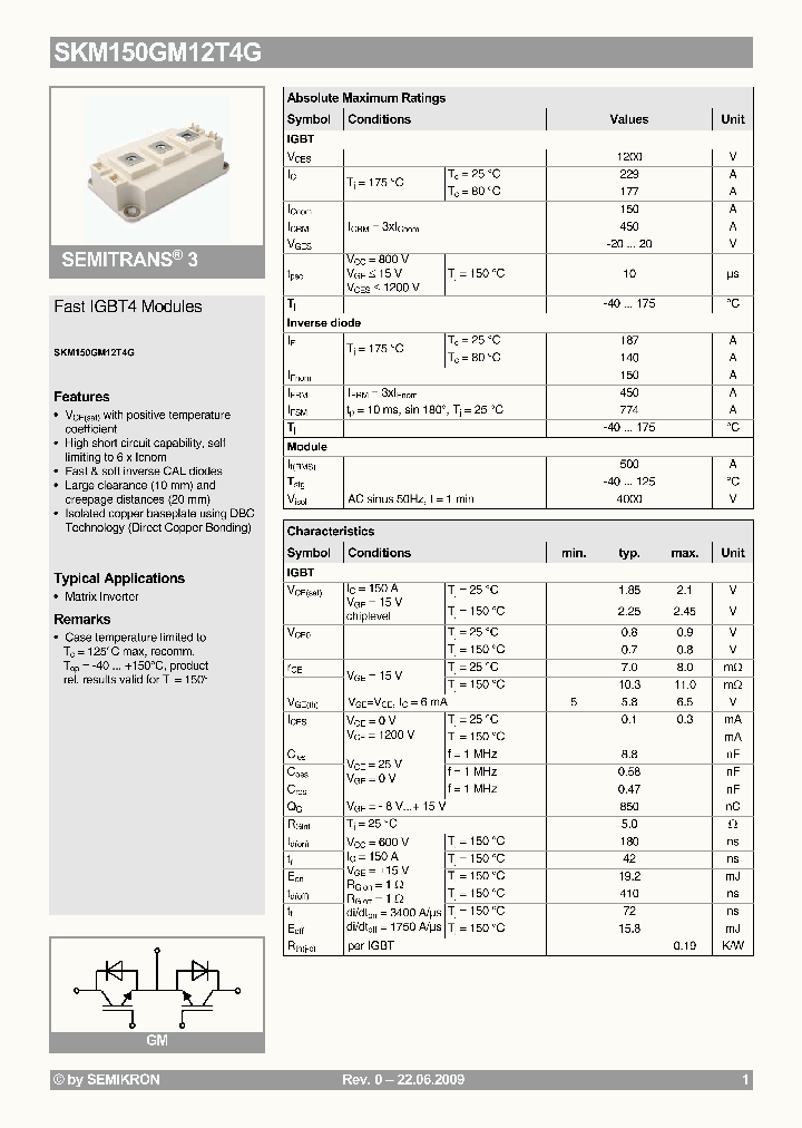 SKM150GM12T4G_7897091.PDF Datasheet