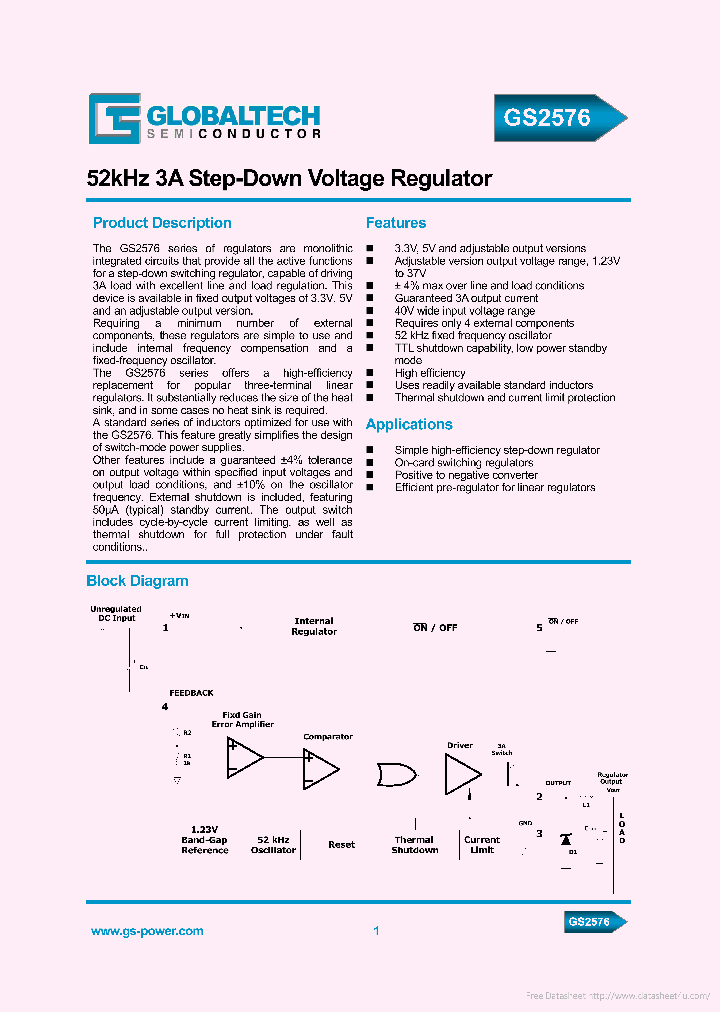 GS2576_7780568.PDF Datasheet