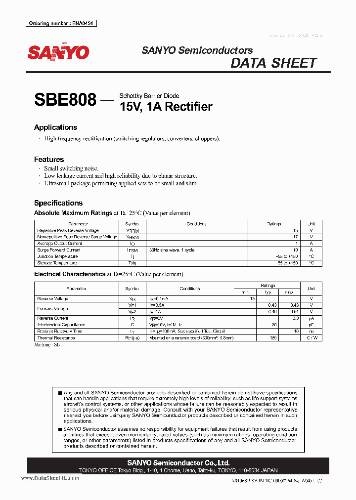 SBE808_7785012.PDF Datasheet