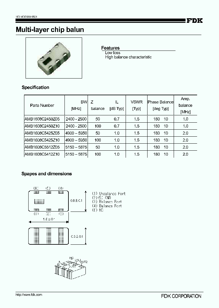 AMB1608C5412Z10_7899590.PDF Datasheet
