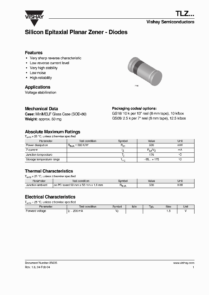 TLZ6V2_7898178.PDF Datasheet