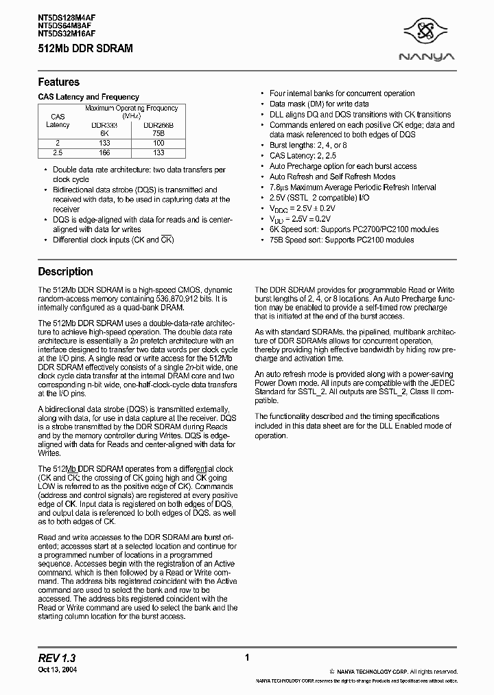 NT5DS64M8AF-6K_7903988.PDF Datasheet