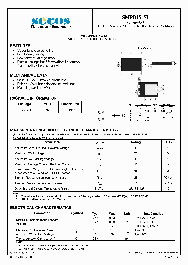 SMPB1545L_7905062.PDF Datasheet