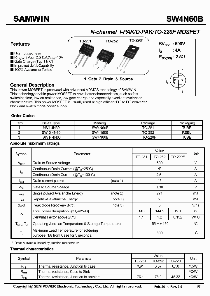 SW4N60B_7905910.PDF Datasheet