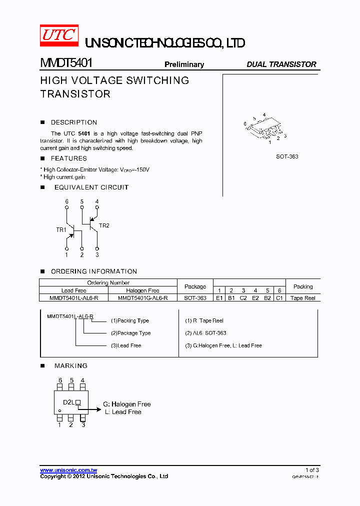 MMDT5401G-AL6-R_7906894.PDF Datasheet