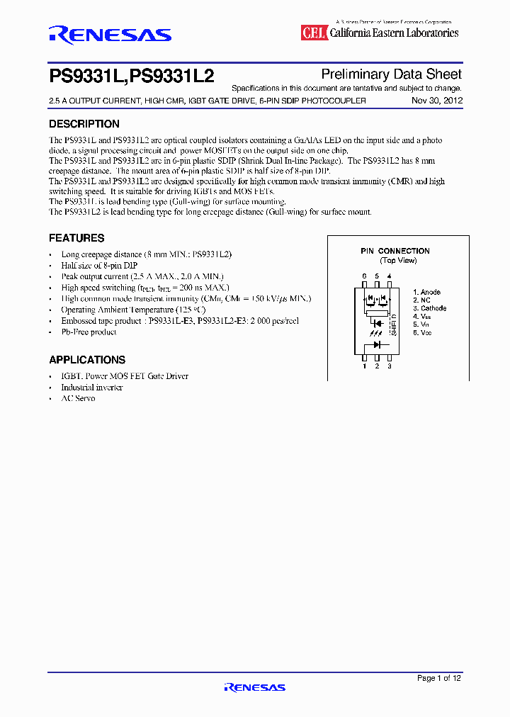 PS9331L2_7908521.PDF Datasheet