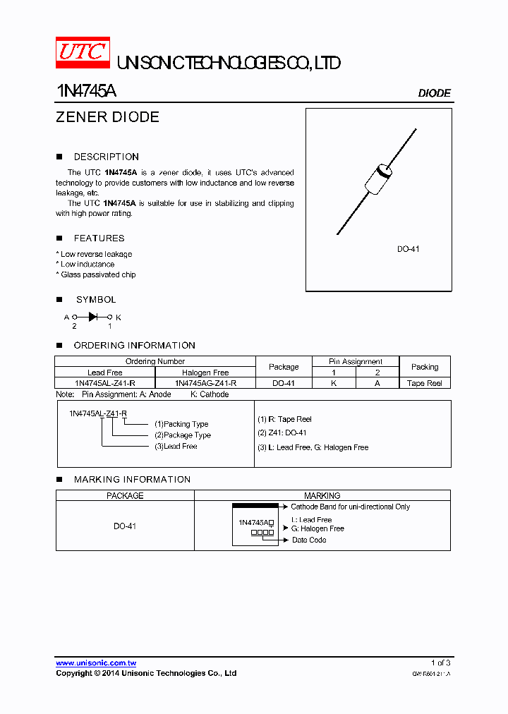 1N4745AL-Z41-R_7909849.PDF Datasheet