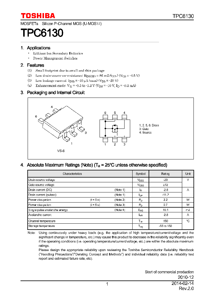 TPC6130_7910132.PDF Datasheet