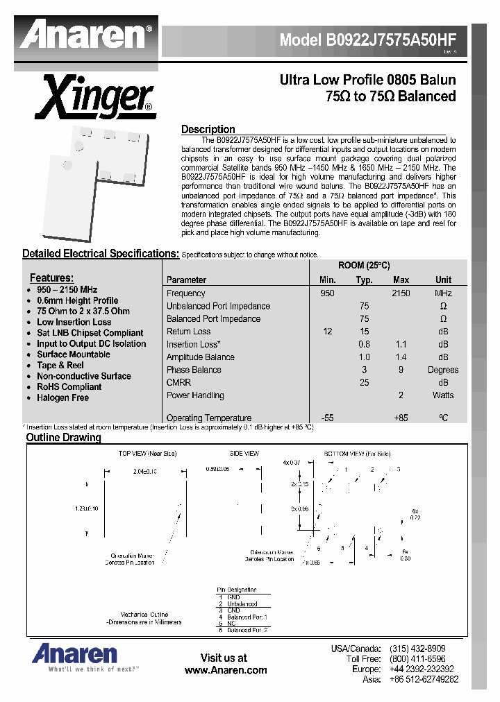 B0922J7575A50HF_7908897.PDF Datasheet