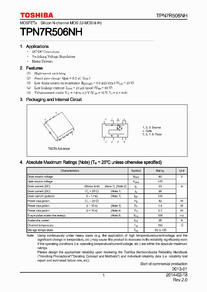 TPN7R506NH_7910321.PDF Datasheet