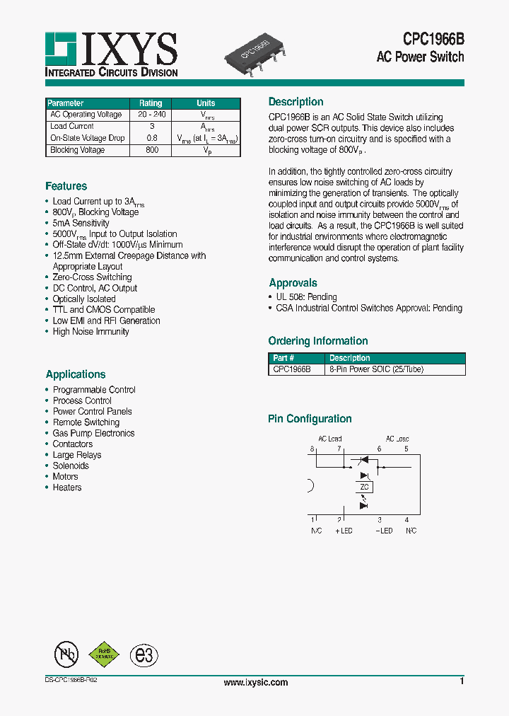 CPC1966B_7911114.PDF Datasheet