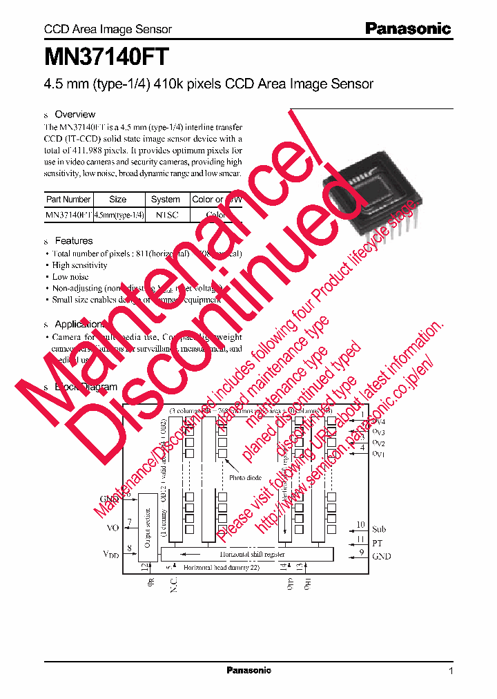 MN37140FT_7911884.PDF Datasheet