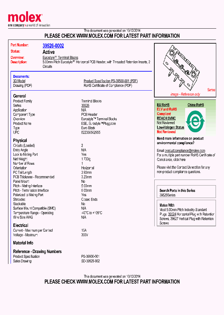 39526-0002_7911862.PDF Datasheet