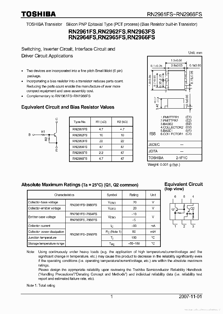 RN2961FS_7785421.PDF Datasheet