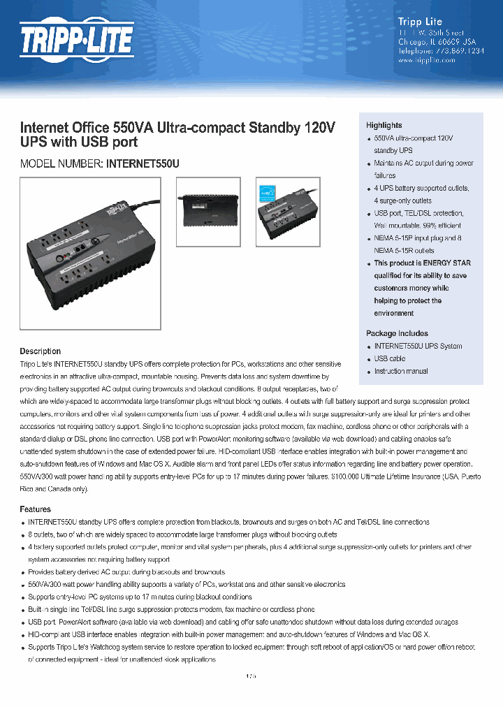 INTERNET550U_7913425.PDF Datasheet