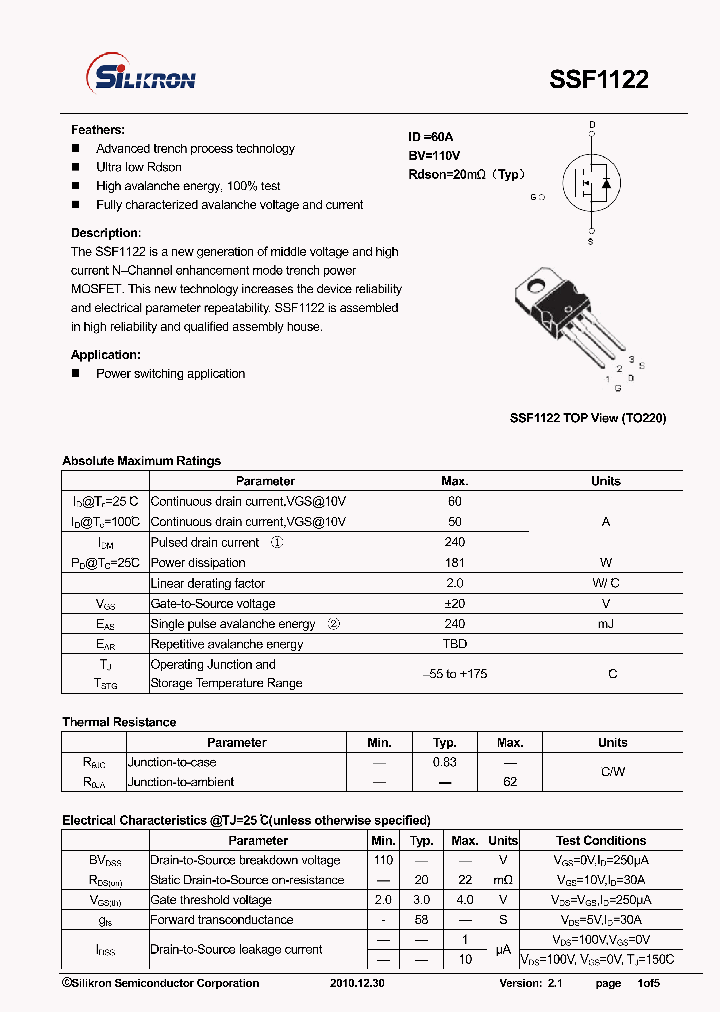 SSF1122_7913794.PDF Datasheet